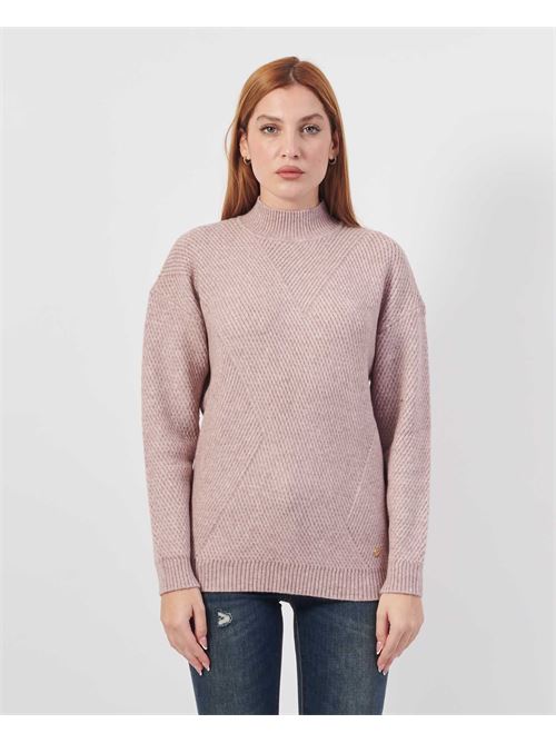 Yes Zee All-Over Texture Turtleneck Sweater YES ZEE | M043-IM000441